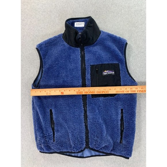 Ragged Mountain Sherpa‎ Fleece Jacket Vest (Women's Medium) Blue - Picture 8 of 12